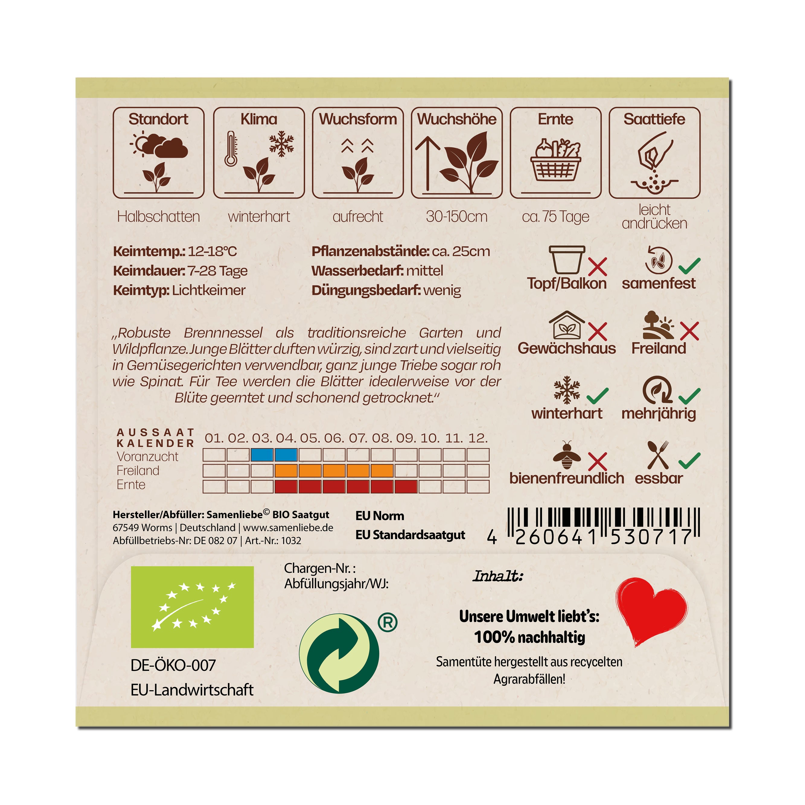 BIO Brennnessel "Große Brennnessel"