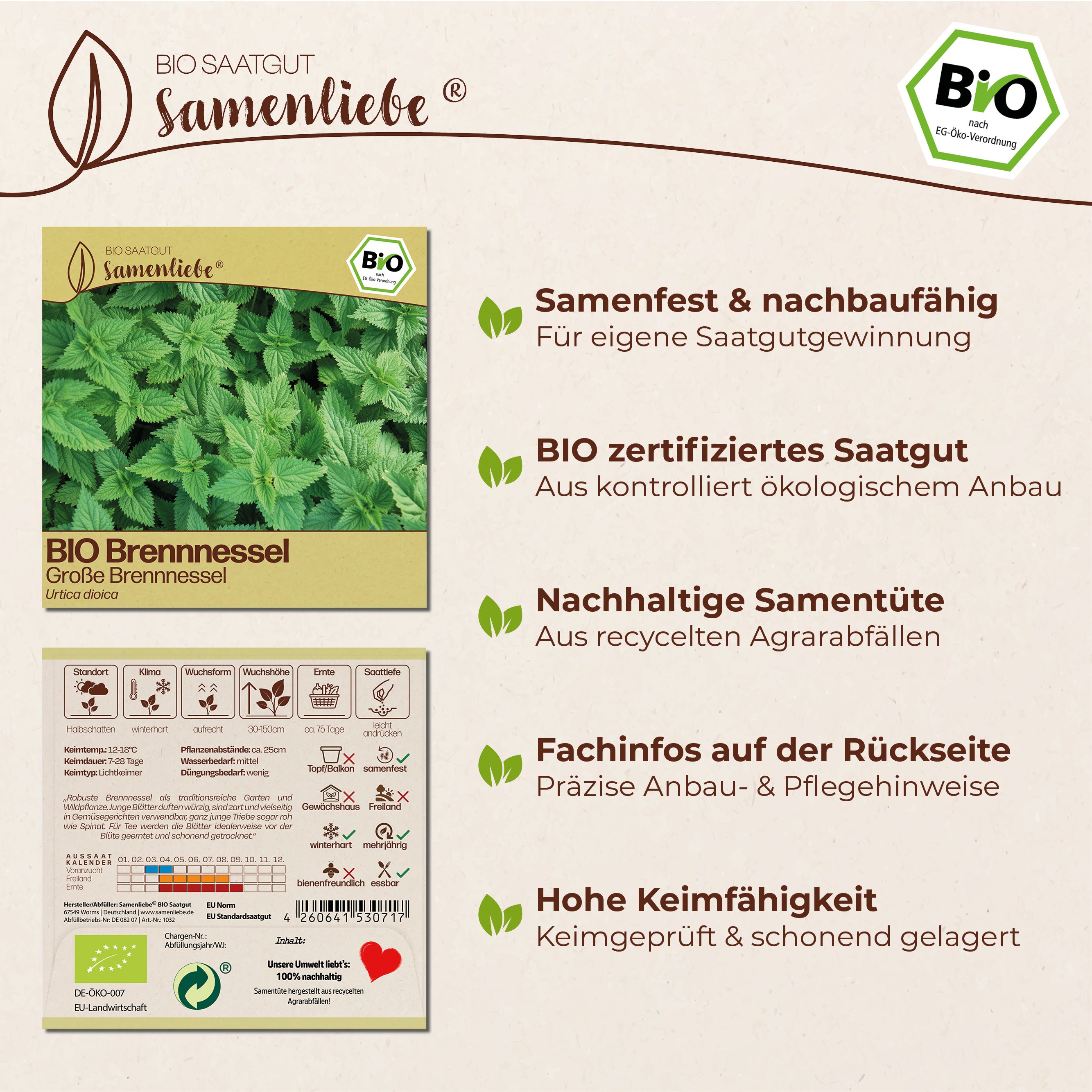 BIO Brennnessel "Große Brennnessel"