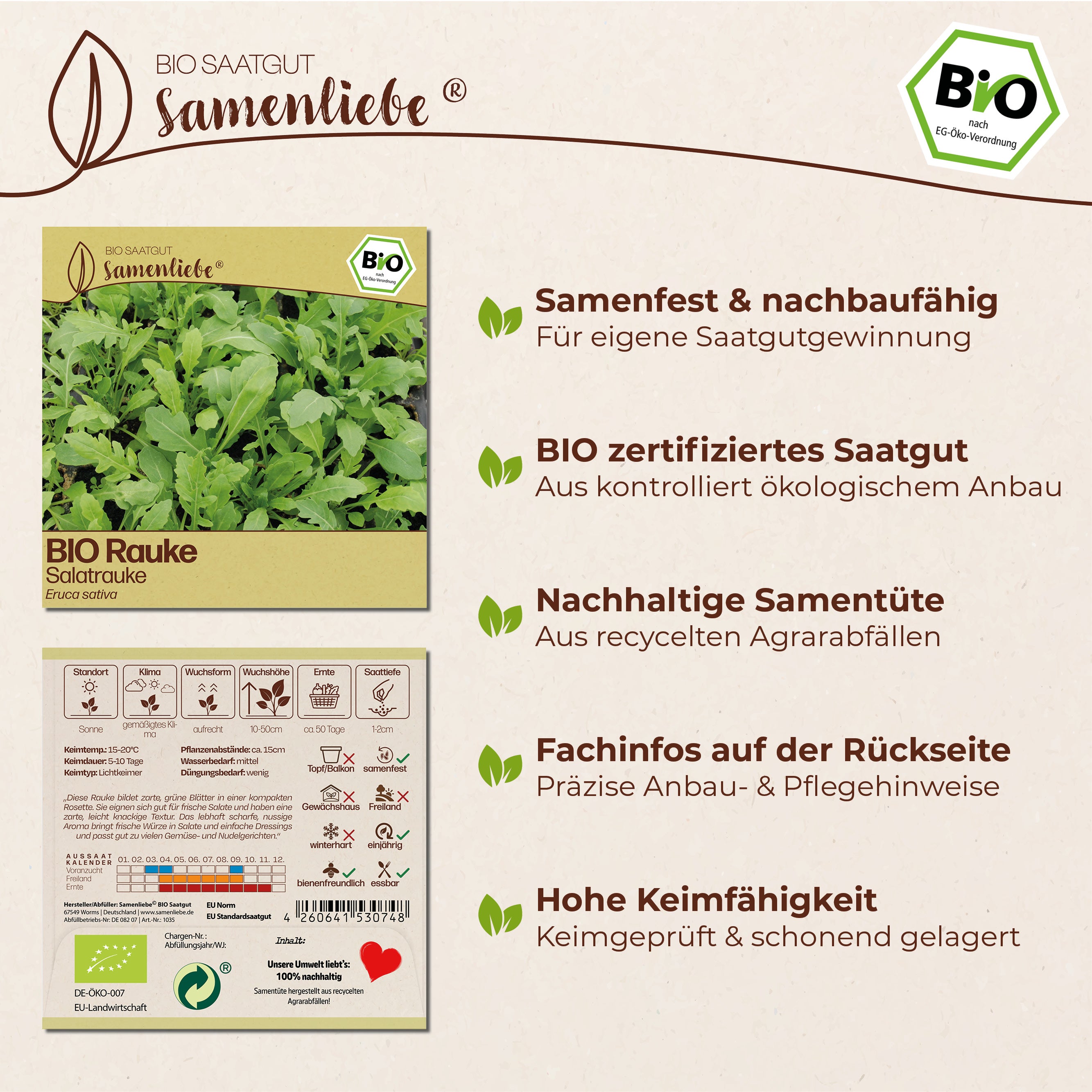 BIO Rauke "Salatrauke"