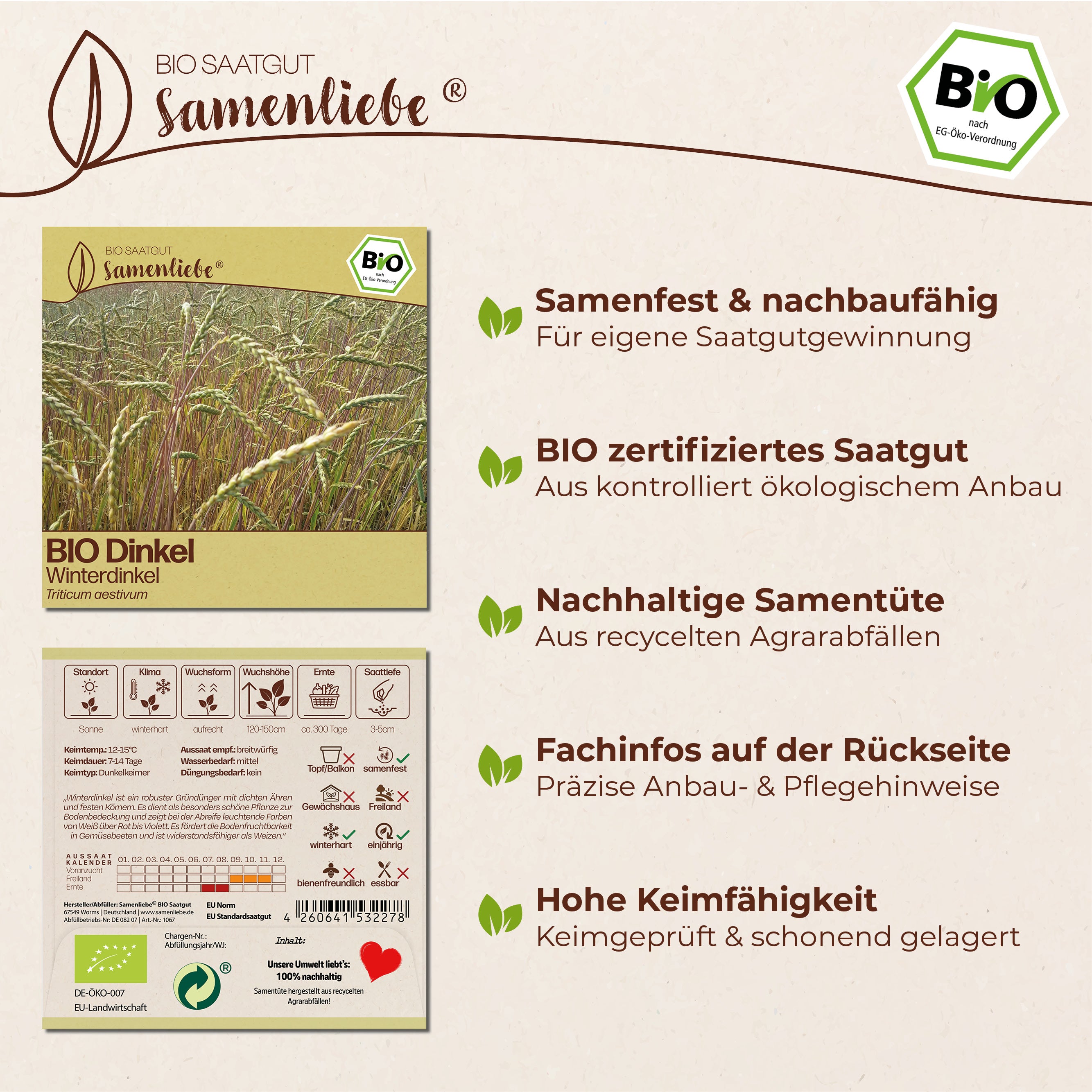 BIO Dinkel "Winterdinkel"