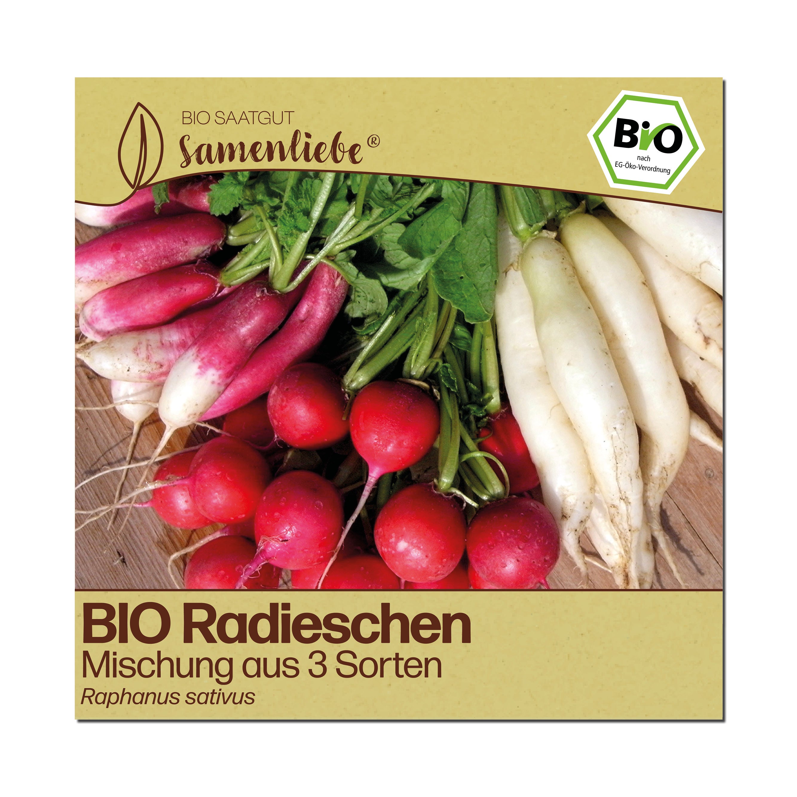 BIO Radieschen "Mischung aus 3 Sorten"