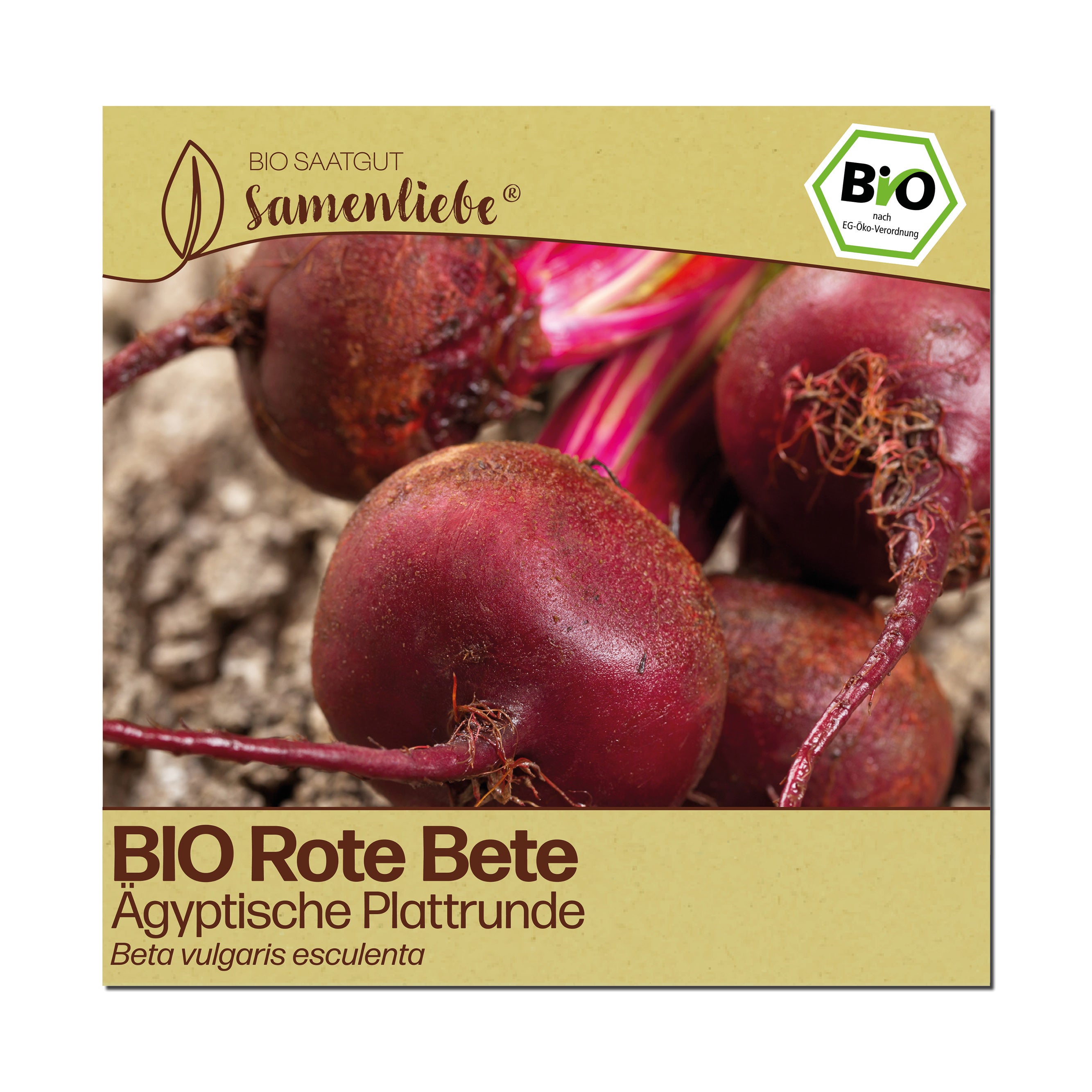 BIO Rote Bete "Ägyptische Plattrunde"