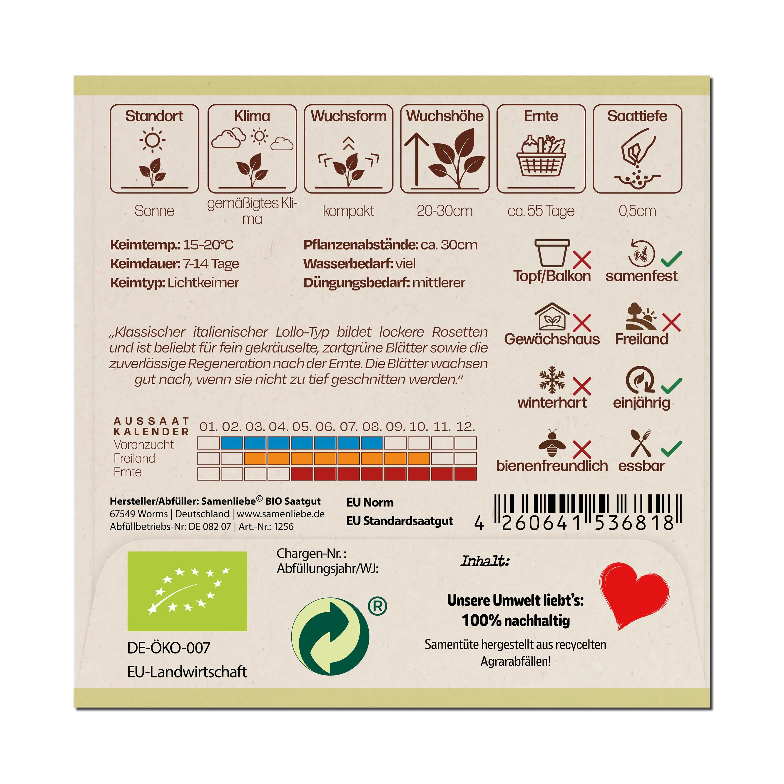 BIO Salat "Lollo Gentilina"