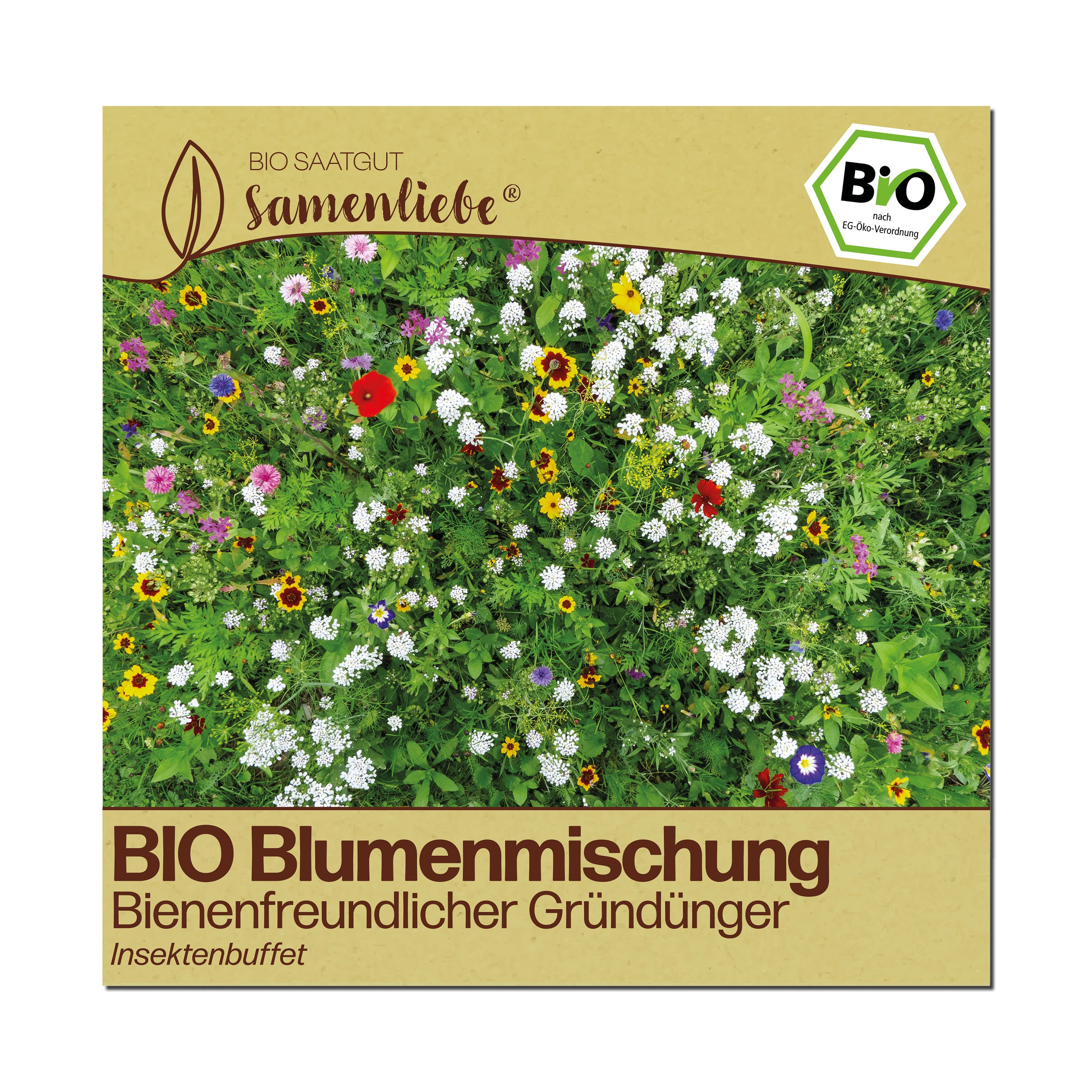 BIO Blumenmischung "Bienenfreundlicher Gründünger"