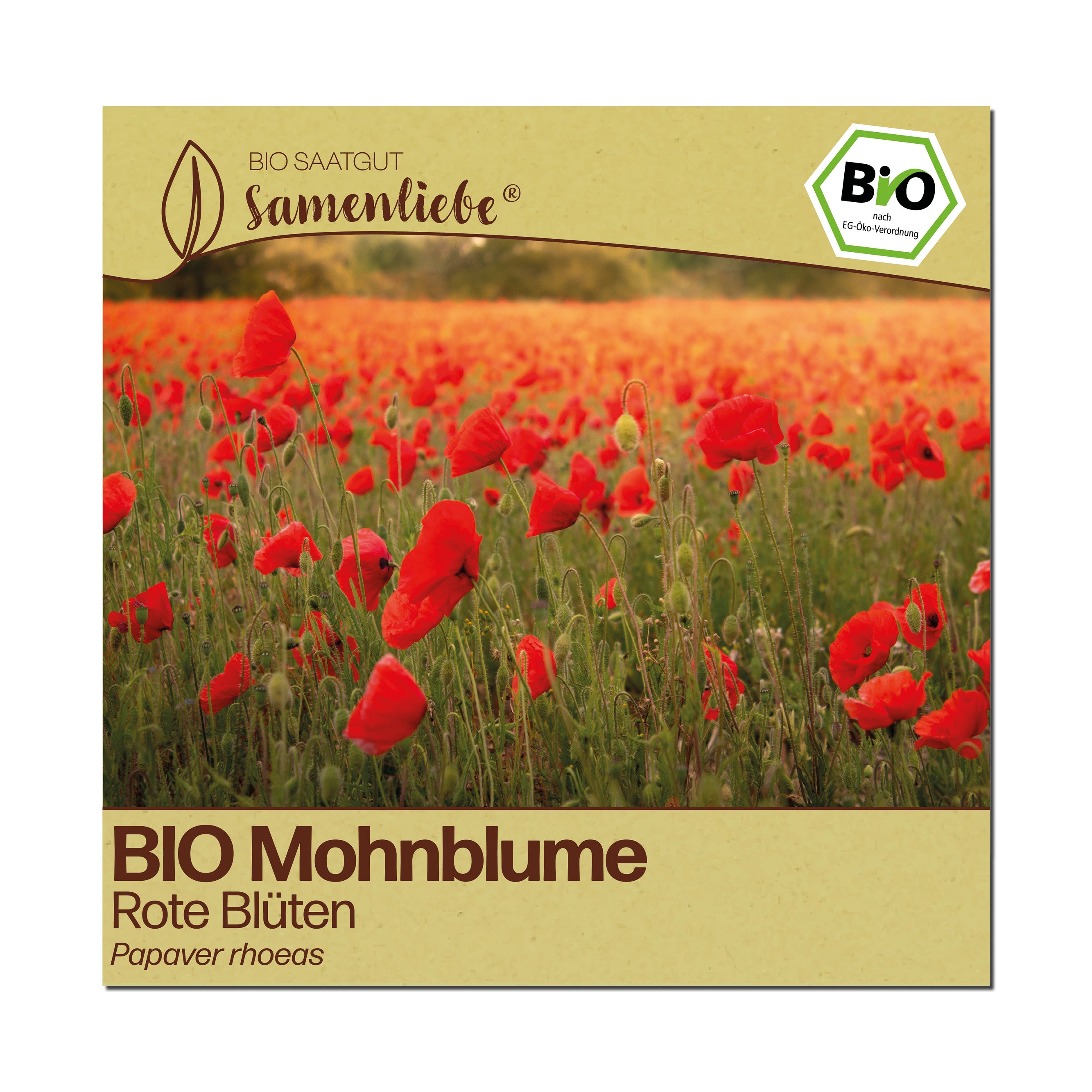 BIO Mohnblume "Klatschmohn"