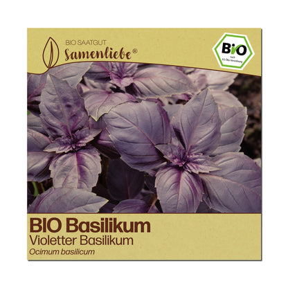 BIO Basilikum "Violetter Basilikum"