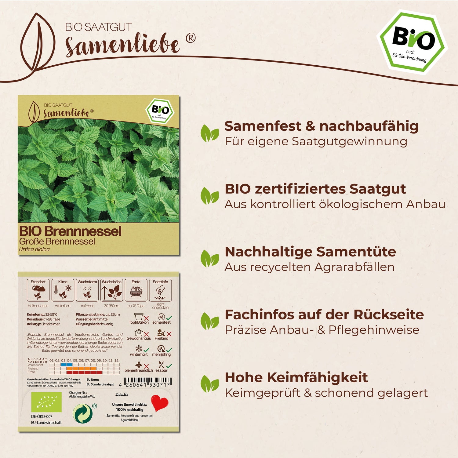 BIO Brennnessel "Große Brennnessel"