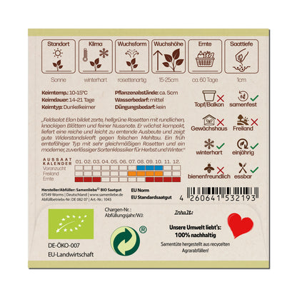 BIO Feldsalat "Elan"