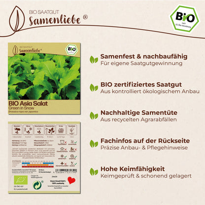 BIO Asia Salat "Green in Snow"
