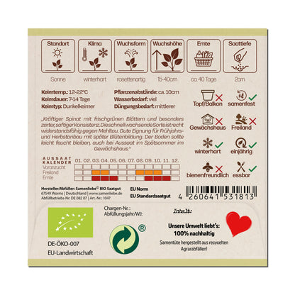 BIO Spinat "Butterflay"