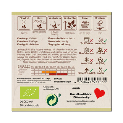 BIO Borretsch "Gurkenkraut"