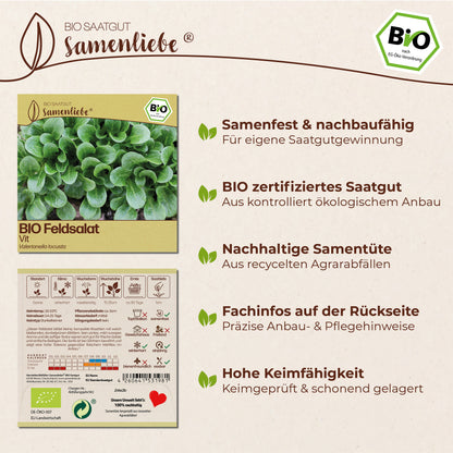 BIO Feldsalat "Vit"