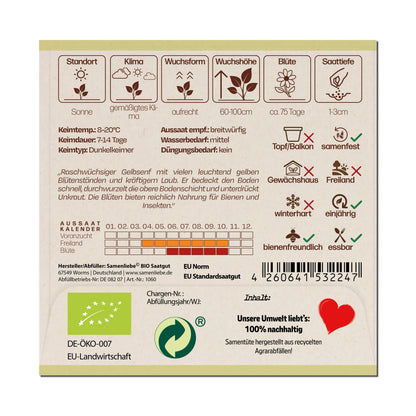 BIO Gelbsenf "Bienenweide"