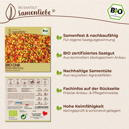 BIO Chili "Bunte Mischung"