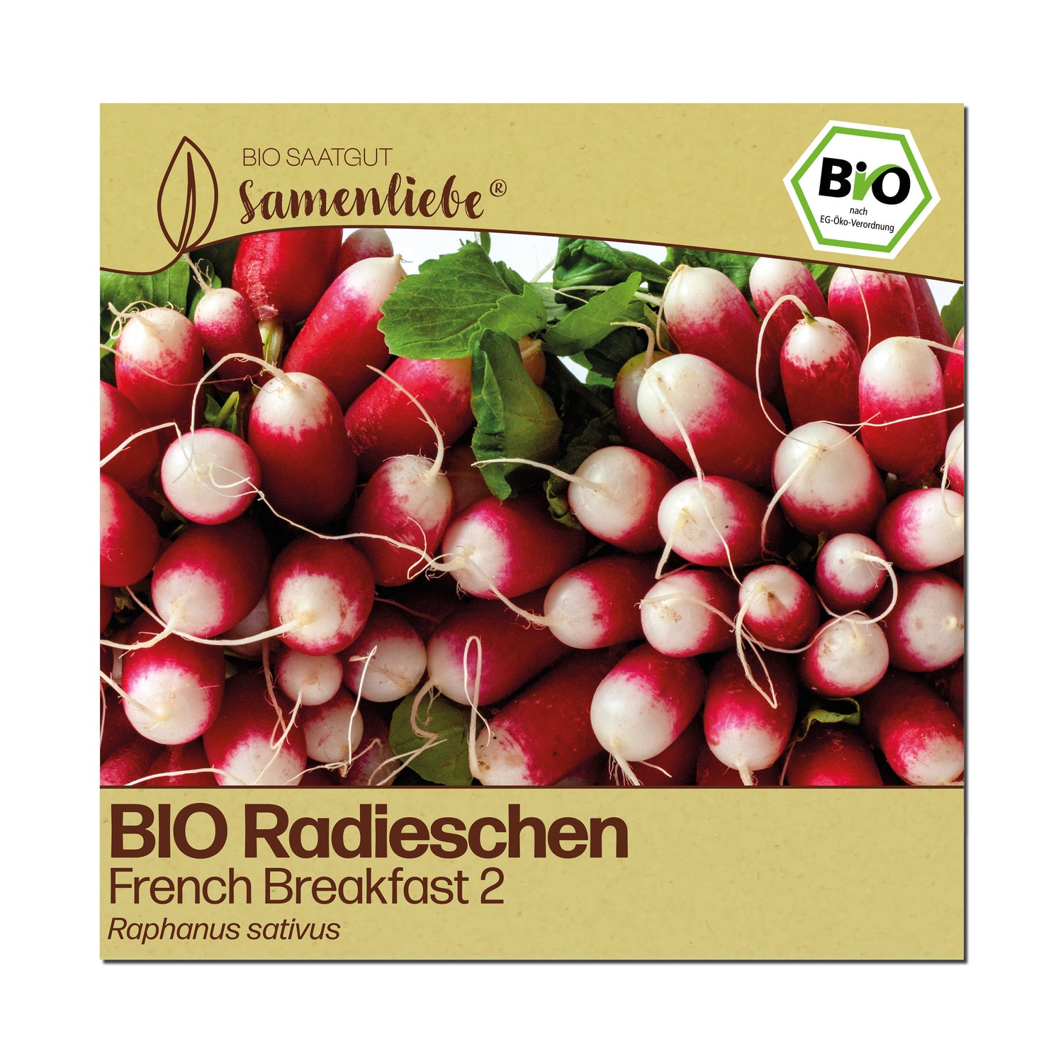 BIO Radieschen "French Breakfast 2"