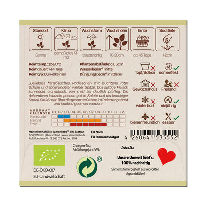 BIO Radieschen "Flamboyant 2"