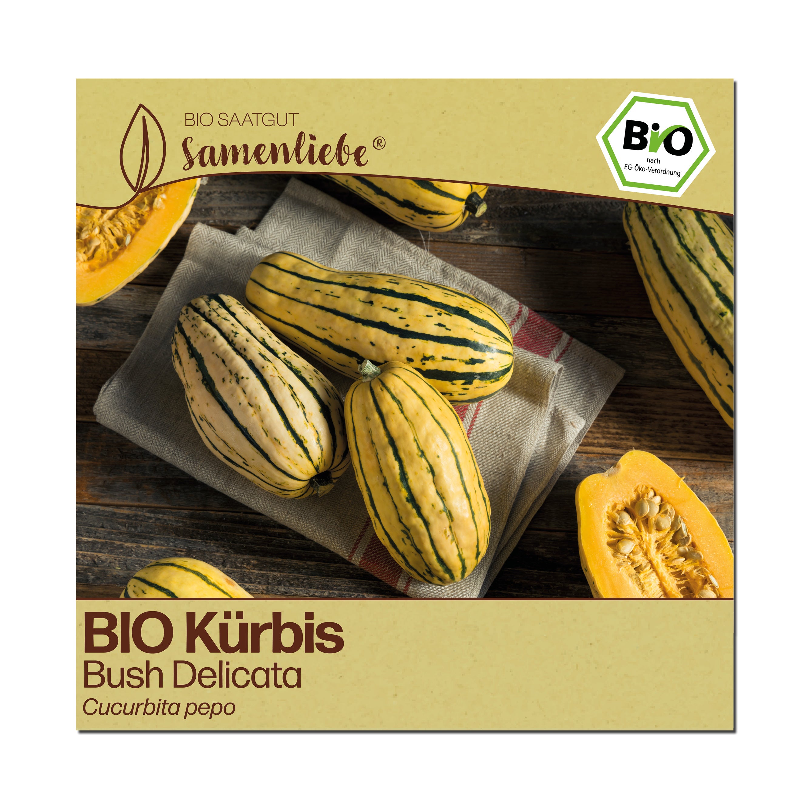 BIO Kürbis "Bush Delicata"