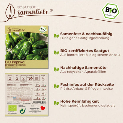 BIO Paprika "Padron"