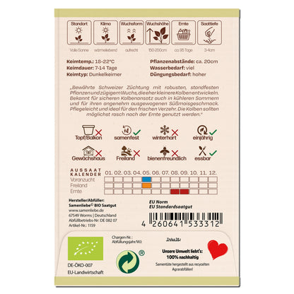 BIO Zuckermais "Damaun"