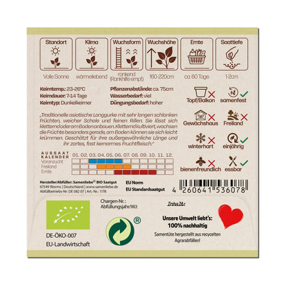 BIO Gurke "Chinesische Schlangengurke"