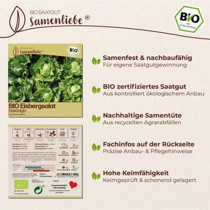 BIO Salat "Eiskönigin"