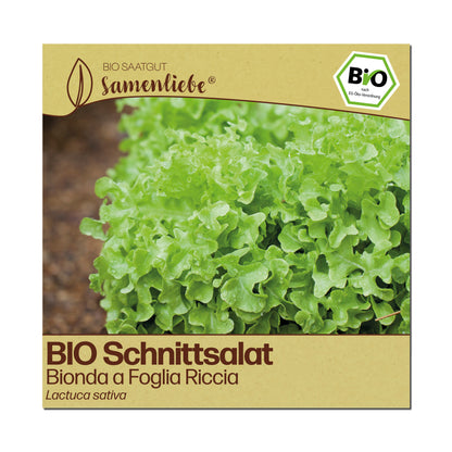 BIO Salat "Bionda a Foglia Riccia"