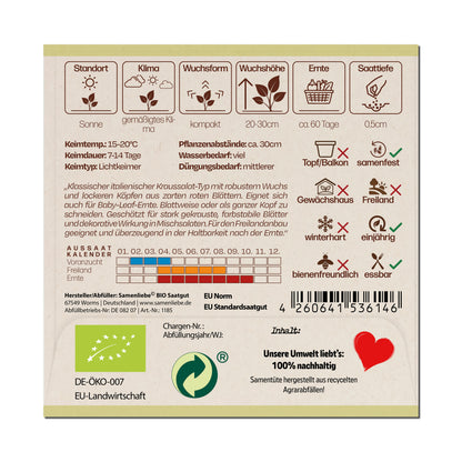 BIO Salat "Lollo Rossa"