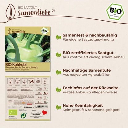 BIO Kohlrabi "Superschmelz"
