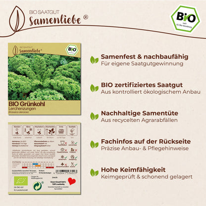 BIO Grünkohl "Lerchenzungen"