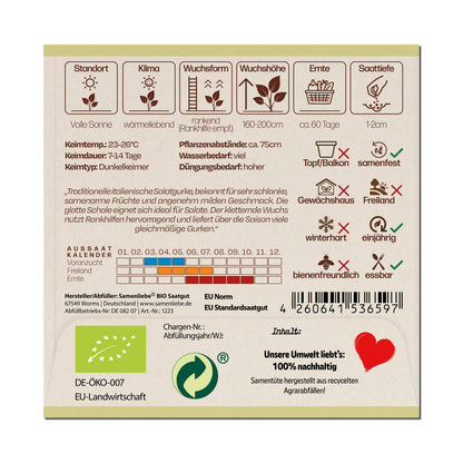 BIO Gurke "Long Green Ridge"