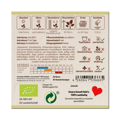BIO Melone "Cantaloupe"