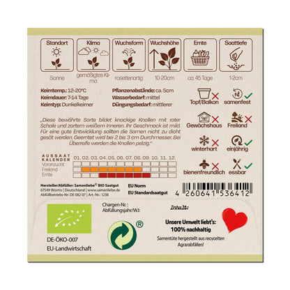 BIO Radieschen "Saxa 2"
