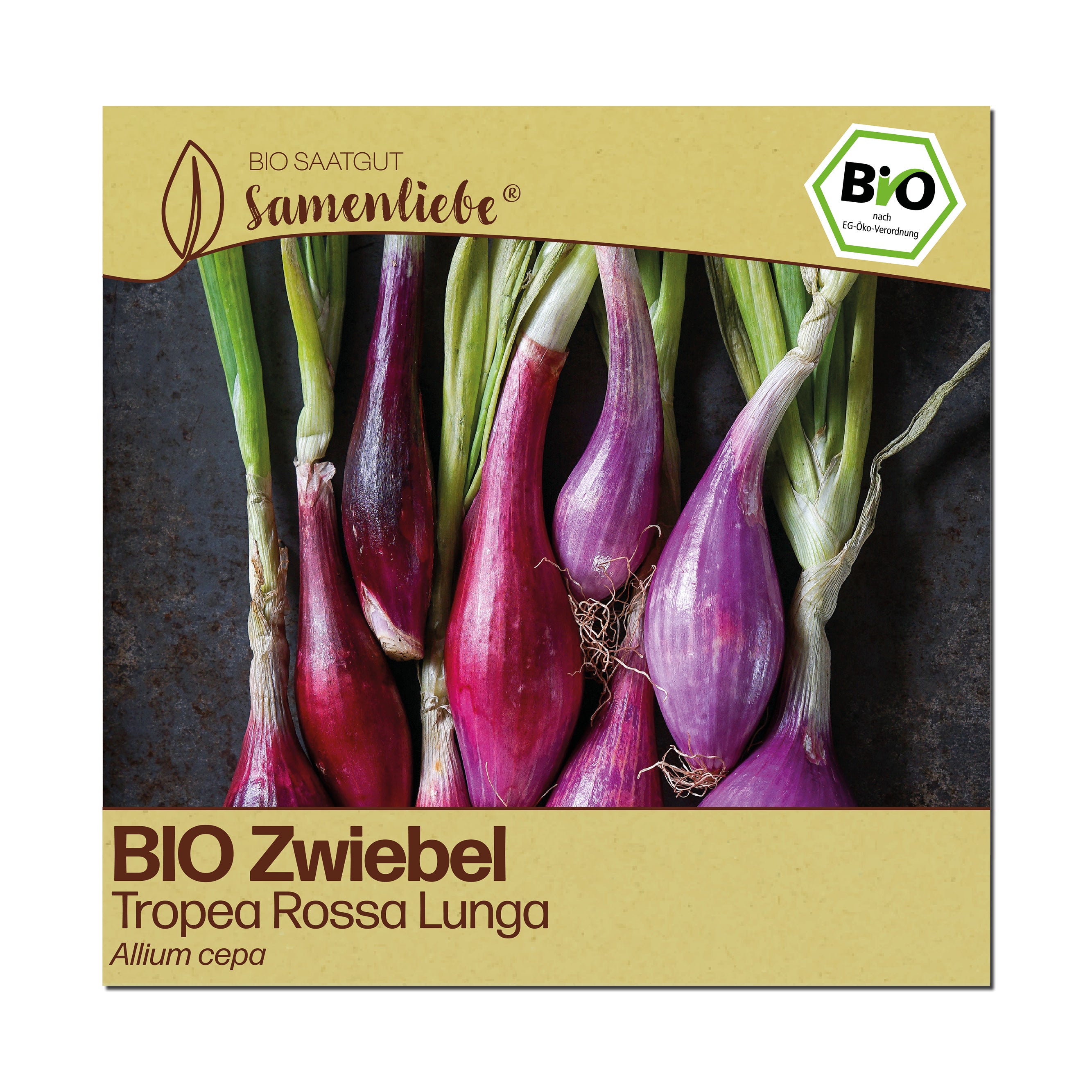 BIO Zwiebel "Tropea Rossa Lunga"