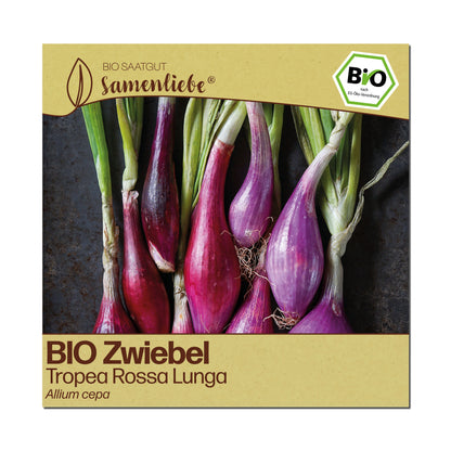 BIO Zwiebel "Tropea Rossa Lunga"