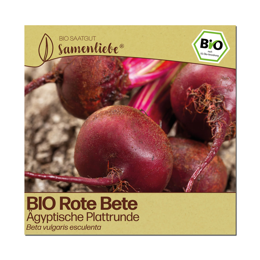BIO Rote Bete "Ägyptische Plattrunde"