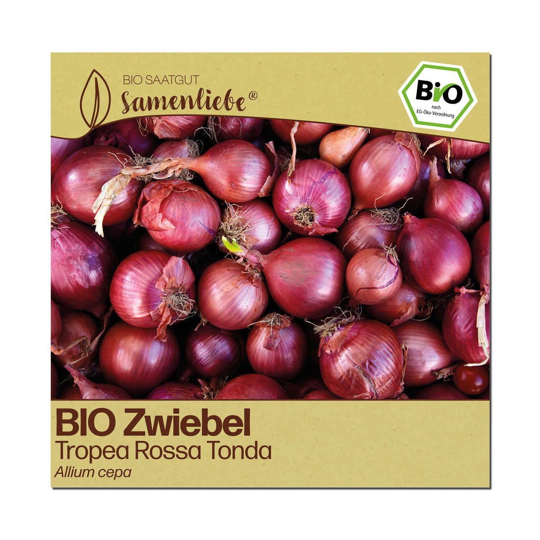 BIO Zwiebel "Tropea Rossa Tonda"