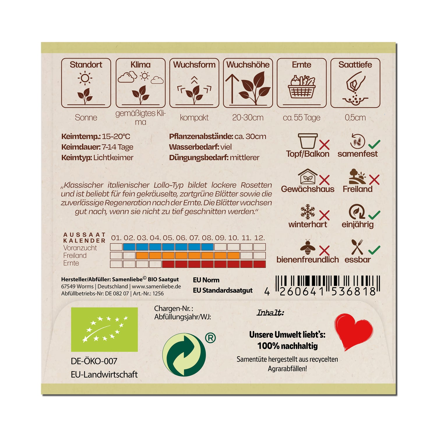 BIO Salat "Lollo Gentilina"