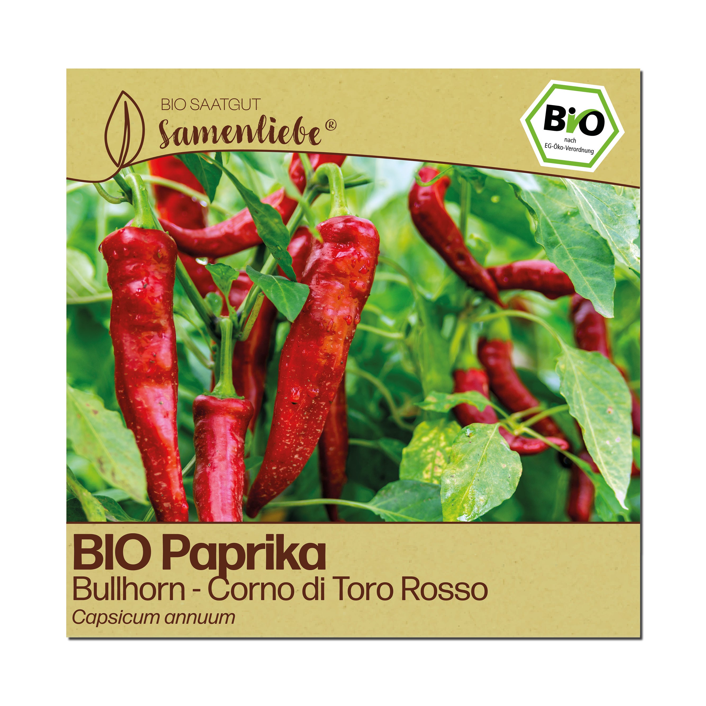 BIO Paprika "Corno di Toro Rosso"