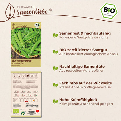 BIO Erbse "Sima"
