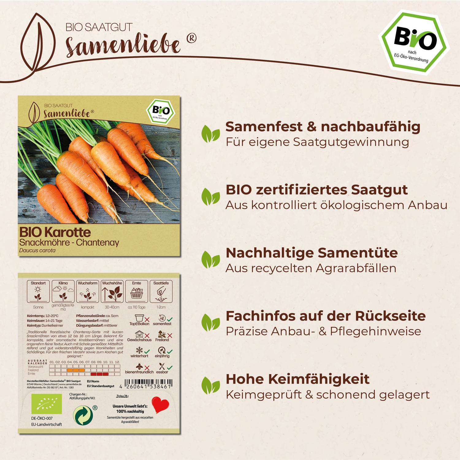 BIO Karotte "Chantenay"