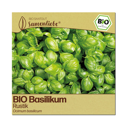 BIO Basilikum "Rustik"