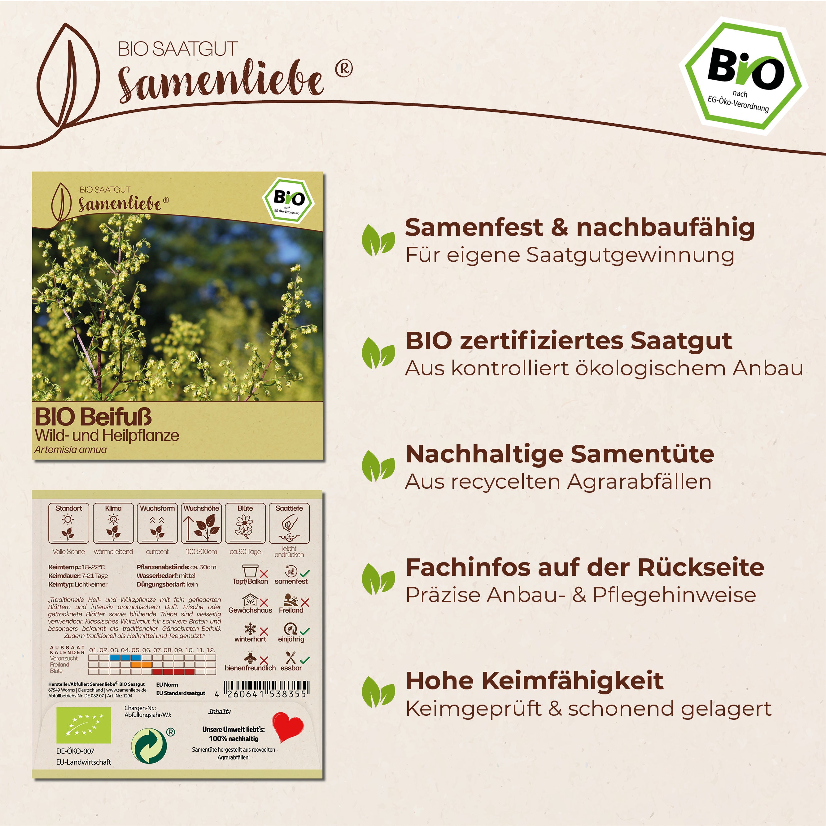BIO Beifuß "Gemeiner Beifuß"