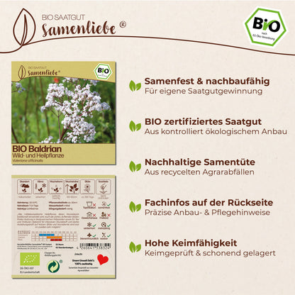 BIO Baldrian "Wildblume"