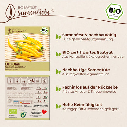 BIO Chili "Gelbes Rüsselchen"