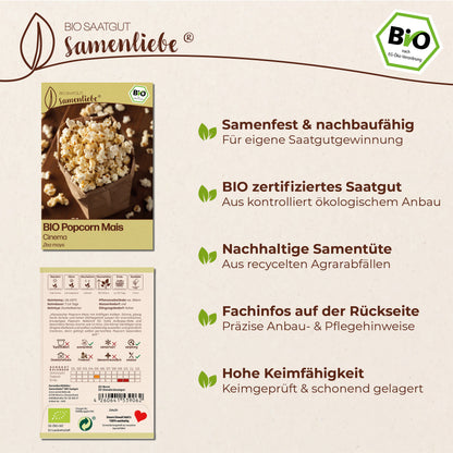 BIO Popcornmais "Cinema"