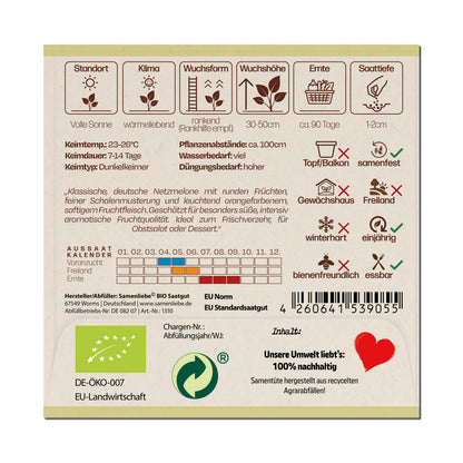 BIO Melone "Benarys Zuckerkugel"