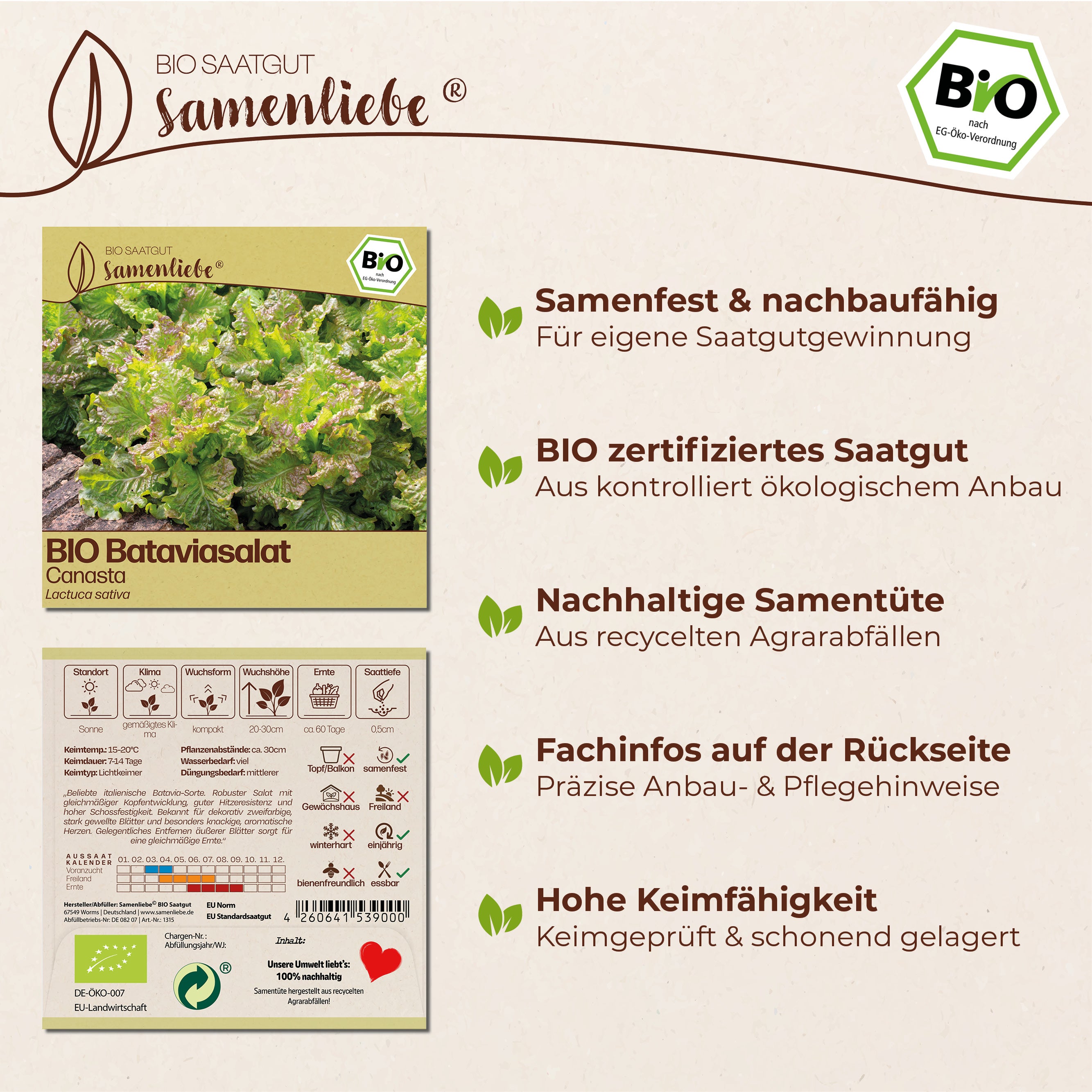 BIO Salat "Canasta"