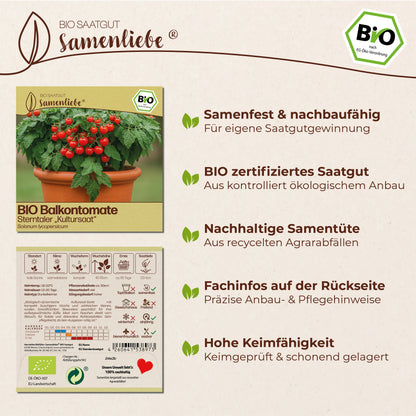 BIO Tomate "Sterntaler - Kultursaat"