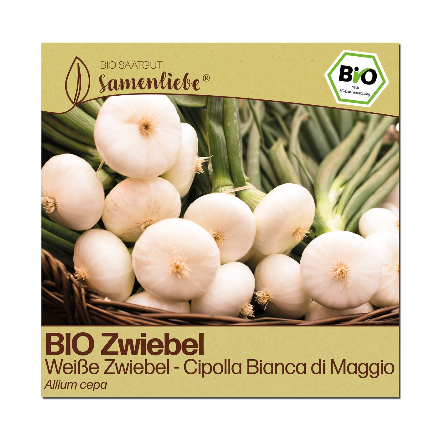 BIO Zwiebel "Cipolla Bianca di Maggio"