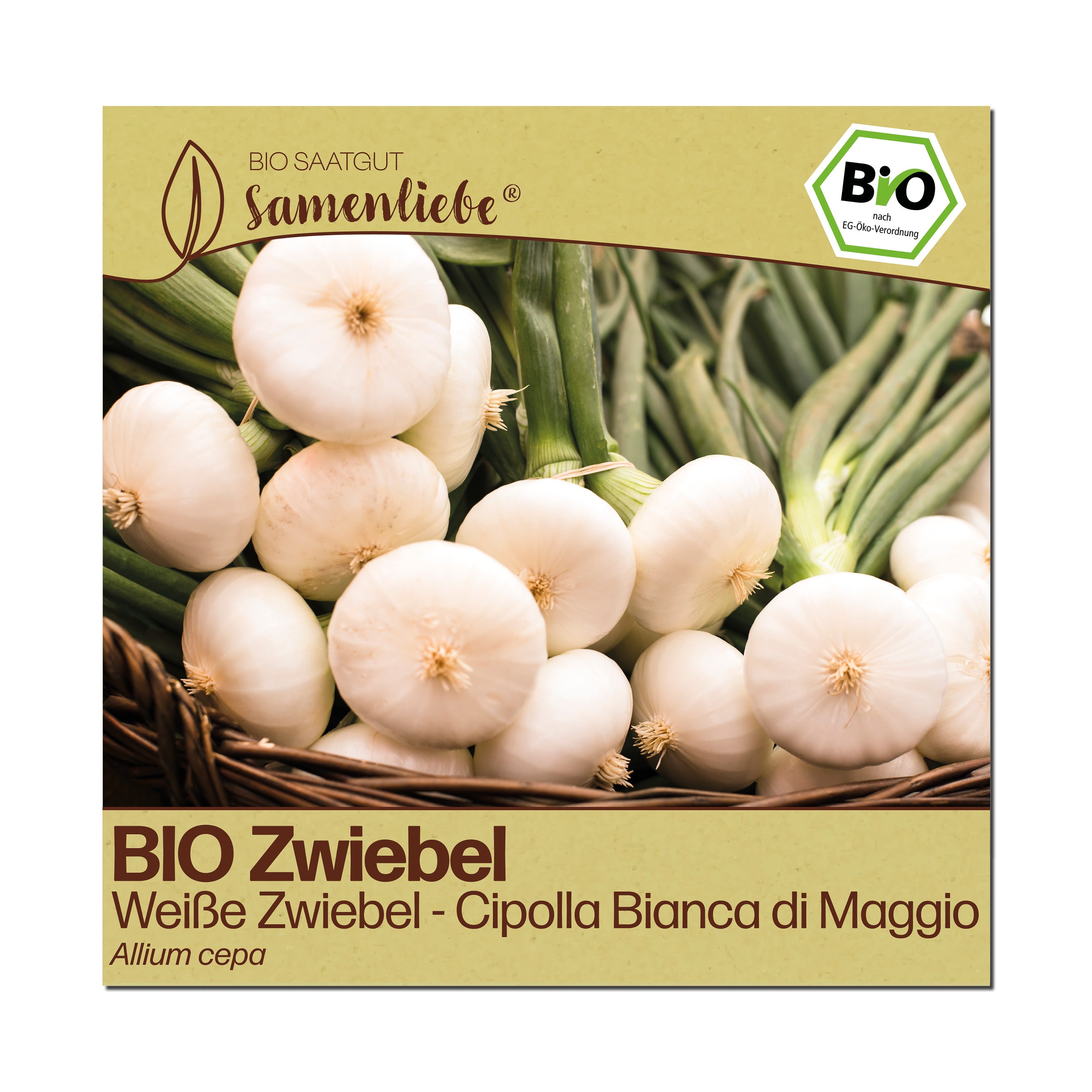 BIO Zwiebel "Cipolla Bianca di Maggio"